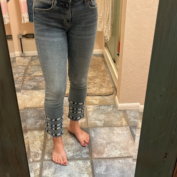 Driftwood Colette Crop Aztec Jeans - Picture 8 of 9